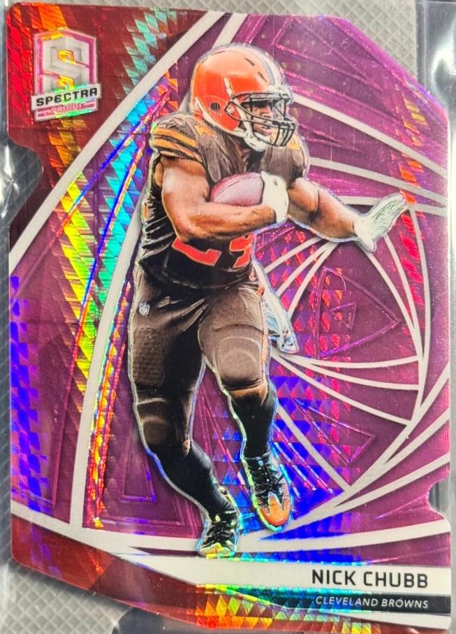 Nick Chubb [Neon Orange Die-Cut] #101