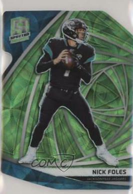 Nick Foles [Neon Green Die-Cut] #71