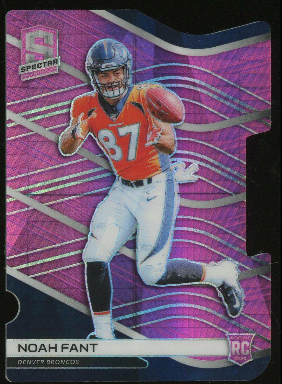 Noah Fant [Neon Pink Die-Cut] #163