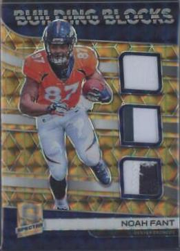 Noah Fant [Patch Autograph Neon Orange] #220