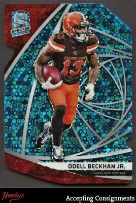 Odell Beckham Jr. [Neon Blue Die-Cut] #100