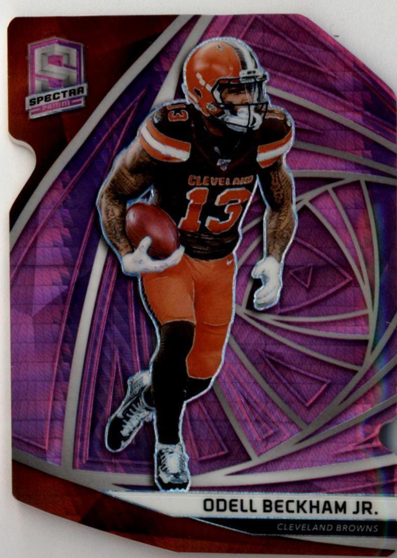 Odell Beckham Jr. [Neon Pink Die-Cut] #100