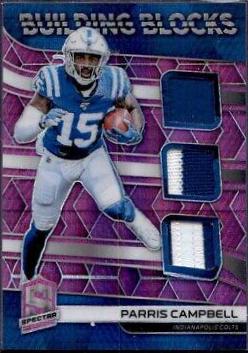 Parris Campbell [Patch Autograph Neon Pink] #215