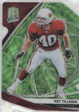 Pat Tillman [Neon Green Die-Cut] #137