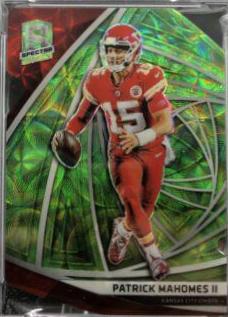 Patrick Mahomes II [Neon Green Die-Cut] #1