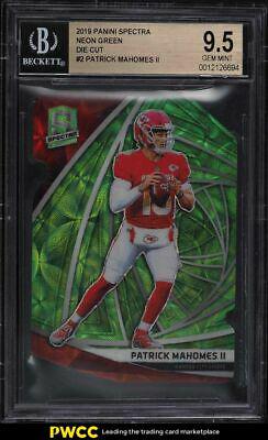 Patrick Mahomes II [Neon Green Die-Cut] #2