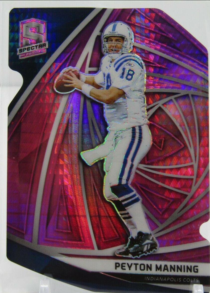 Peyton Manning [Neon Pink Die-Cut] #73