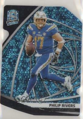 Philip Rivers [Neon Blue Die-Cut] #63