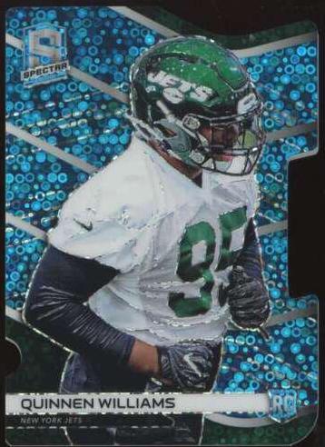 Quinnen Williams [Neon Blue Die-Cut] #153