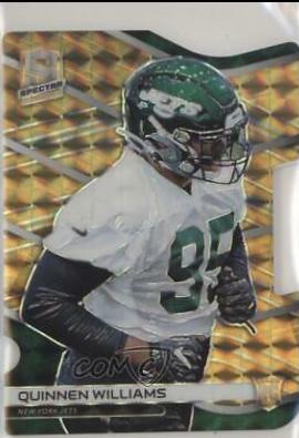 Quinnen Williams [Neon Orange Die-Cut] #153