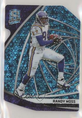 Randy Moss [Neon Blue Die-Cut] #55
