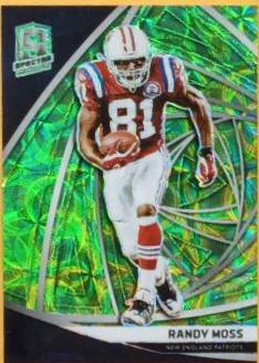 Randy Moss [Neon Green Die-Cut] #54