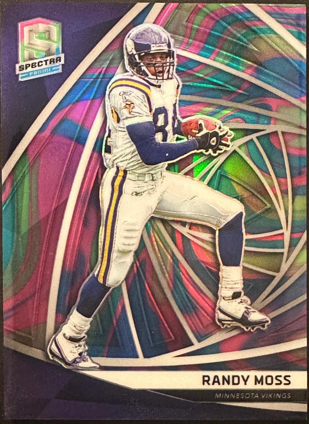 Randy Moss [Neon Marble] #55