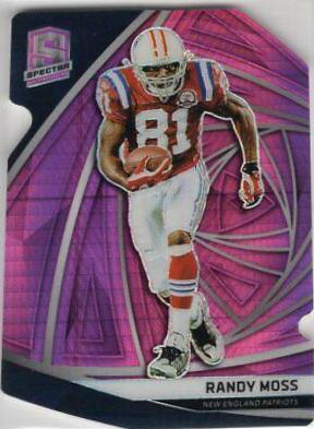 Randy Moss [Neon Pink Die-Cut] #54