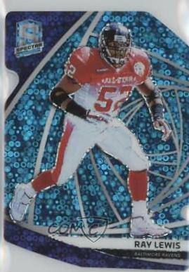Ray Lewis [Neon Blue Die-Cut] #118