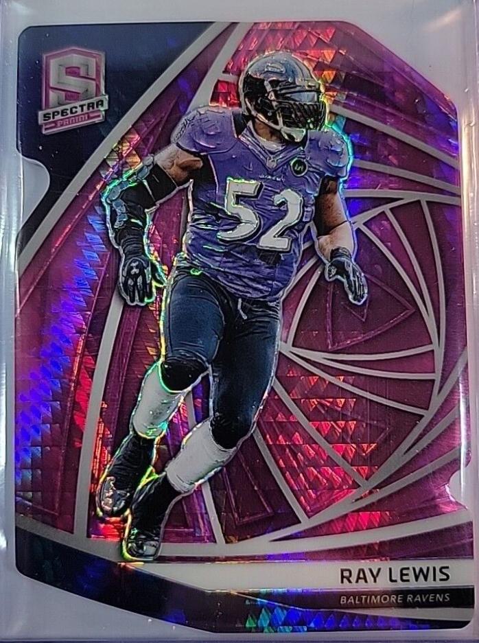 Ray Lewis [Neon Pink Die-Cut] #117
