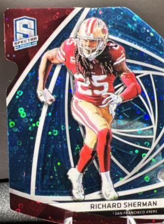 Richard Sherman [Neon Orange Die-Cut] #21