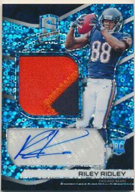 Riley Ridley [Patch Autograph Neon Blue] #236