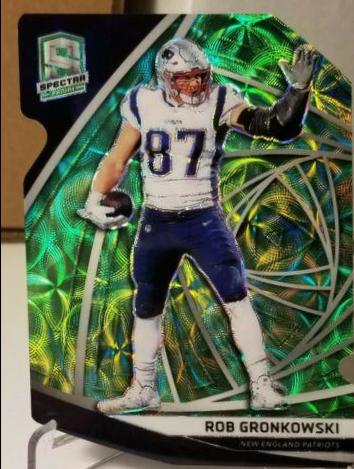 Rob Gronkowski [Neon Green Die-Cut] #48