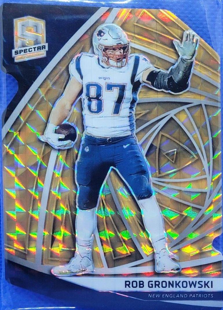 Rob Gronkowski [Neon Orange Die-Cut] #48