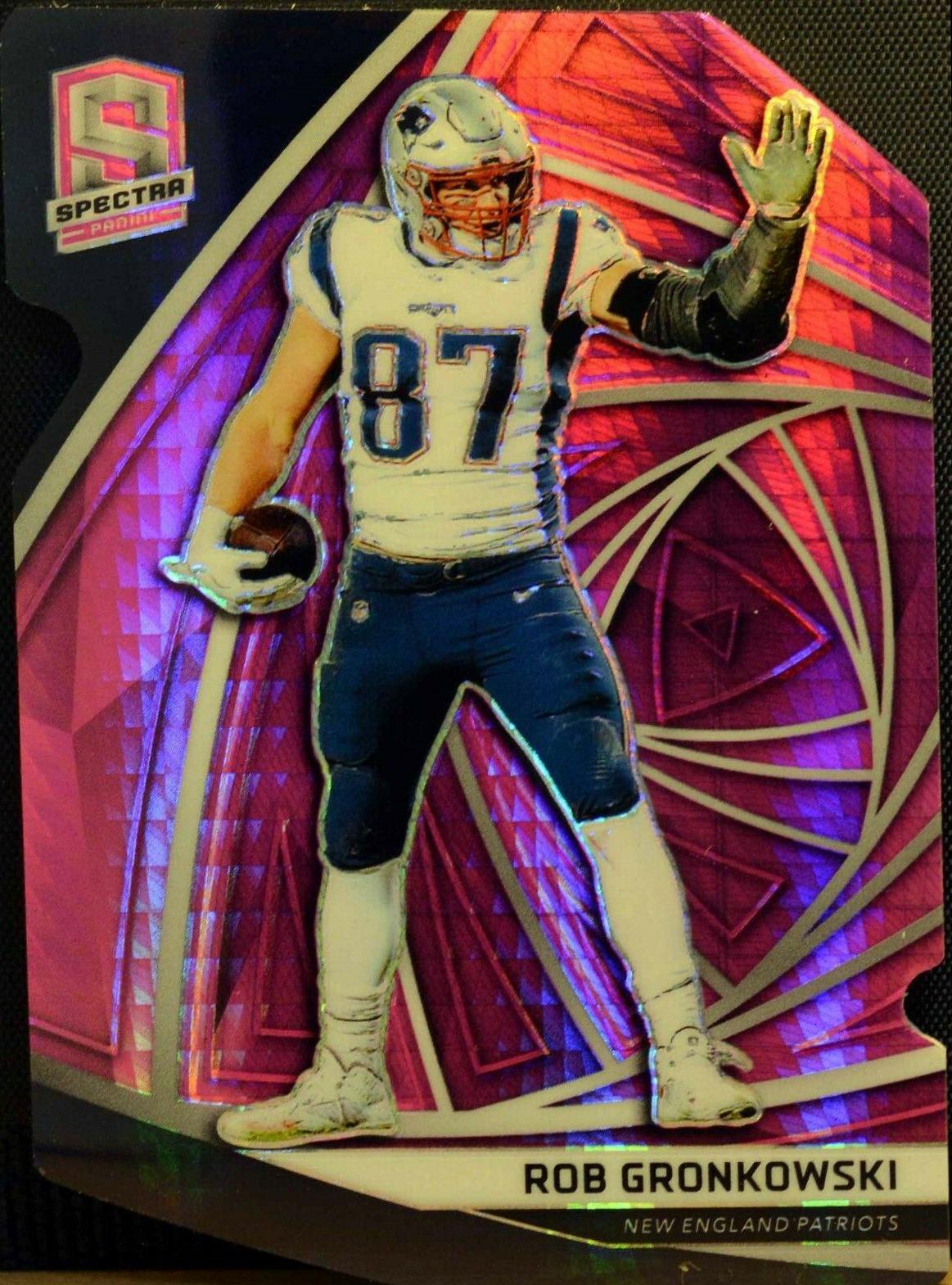 Rob Gronkowski [Neon Pink Die-Cut] #48