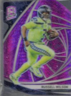 Russell Wilson [Neon Pink Die-Cut] #18