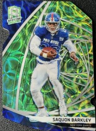 Saquon Barkley [Neon Green Die-Cut] #39