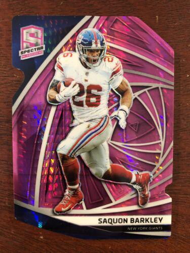 Saquon Barkley [Neon Pink Die-Cut] #38