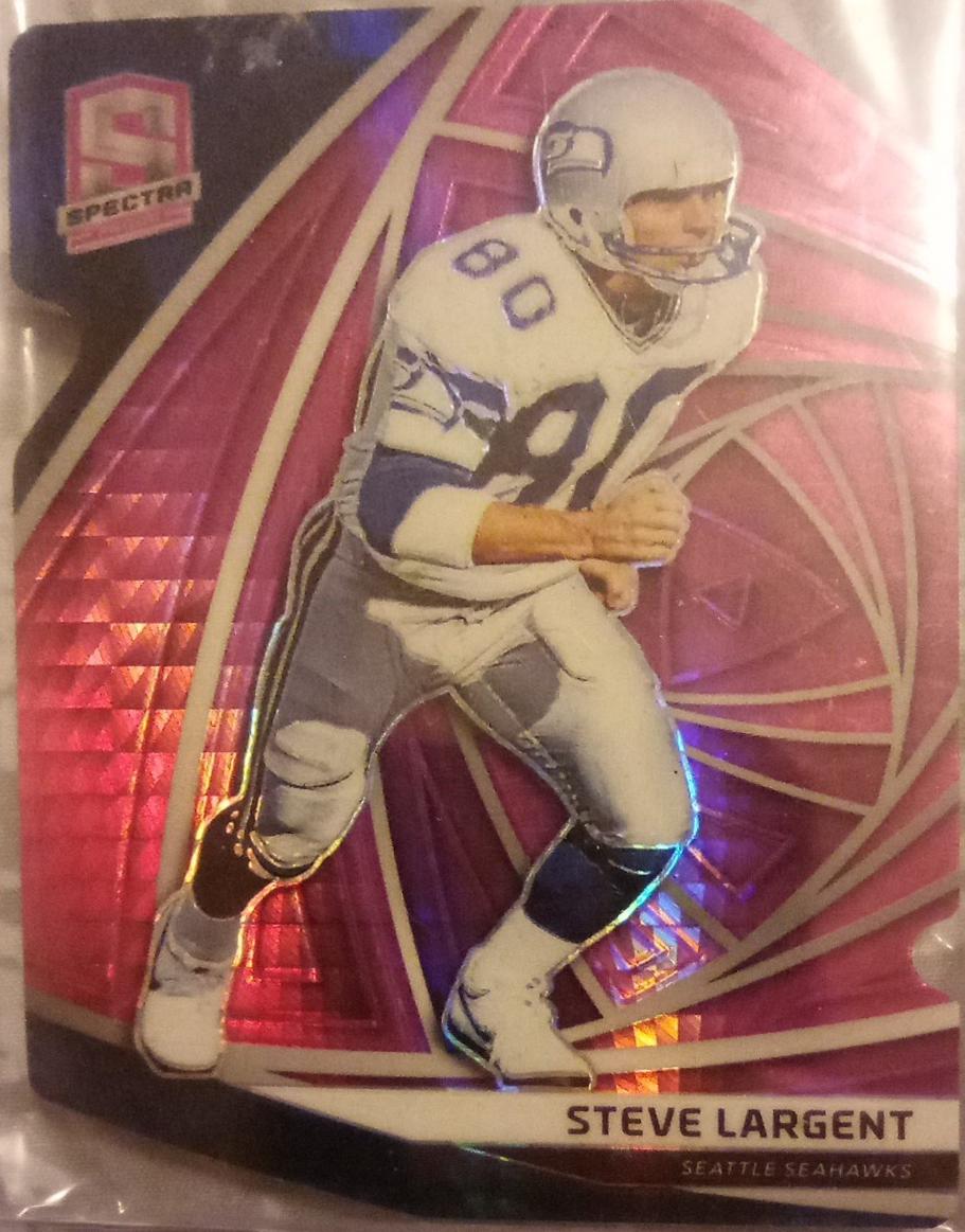 Steve Largent [Neon Pink Die-Cut] #19