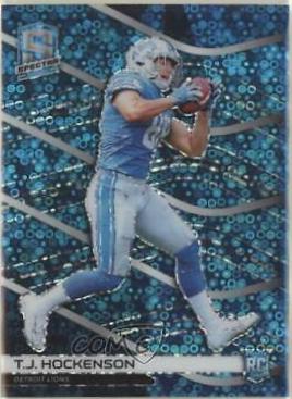 T.J. Hockenson [Neon Blue] #158