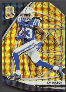 T.Y. Hilton [Neon Orange Die-Cut] #77