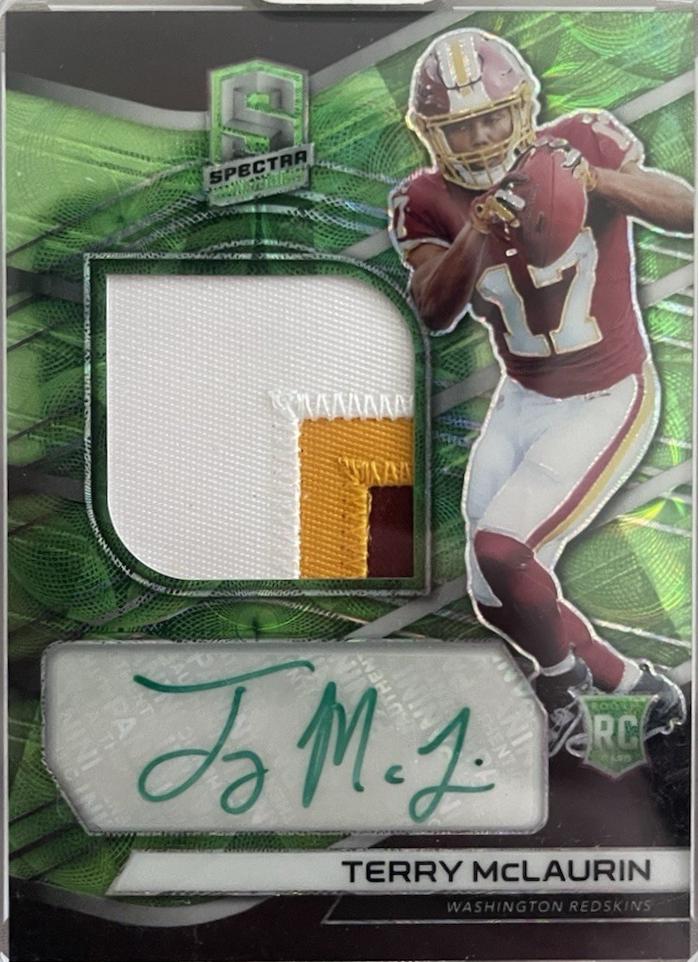 Terry McLaurin [Patch Autograph Neon Green] #237