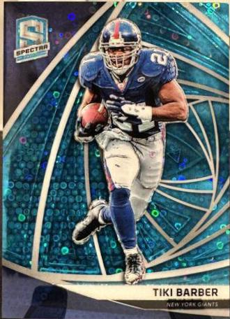 Tiki Barber [Neon Blue] #130