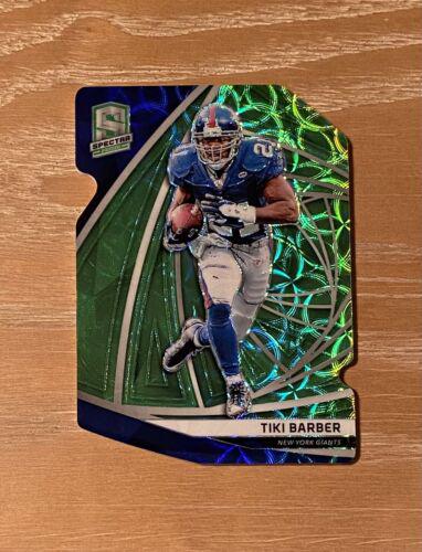 Tiki Barber [Neon Green Die-Cut] #130
