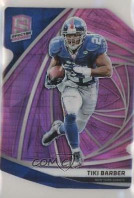 Tiki Barber [Neon Pink Die-Cut] #130