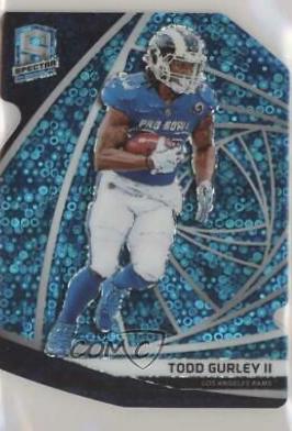 Todd Gurley II [Neon Blue Die-Cut] #147