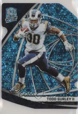 Todd Gurley II [Neon Blue Die-Cut] #59