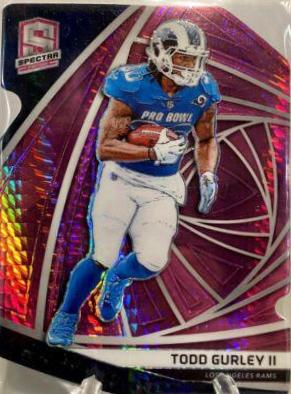 Todd Gurley II [Neon Pink Die-Cut] #147