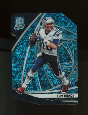 Tom Brady [Neon Blue Die-Cut] #47