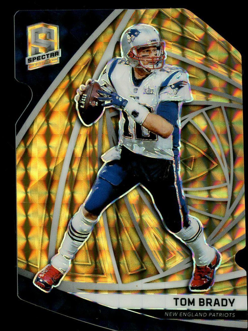 Tom Brady [Neon Orange Die-Cut] #47