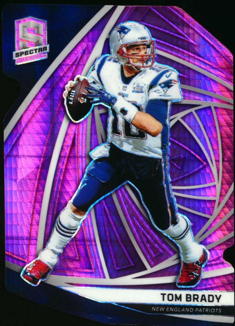 Tom Brady [Neon Pink Die-Cut] #47