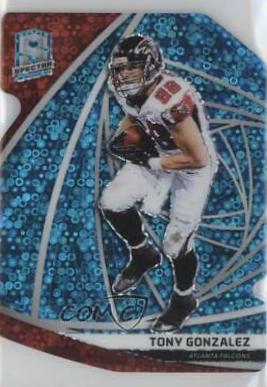 Tony Gonzalez [Neon Blue Die-Cut] #141