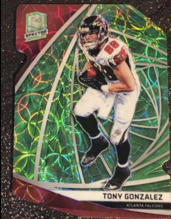 Tony Gonzalez [Neon Green Die-Cut] #141