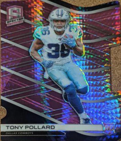 Tony Pollard [Neon Pink Die-Cut] #196