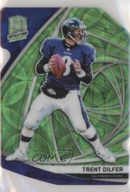 Trent Dilfer [Neon Green Die-Cut] #140