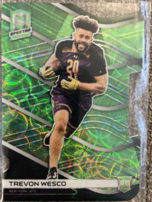 Trevon Wesco [Neon Green Die-Cut] #193