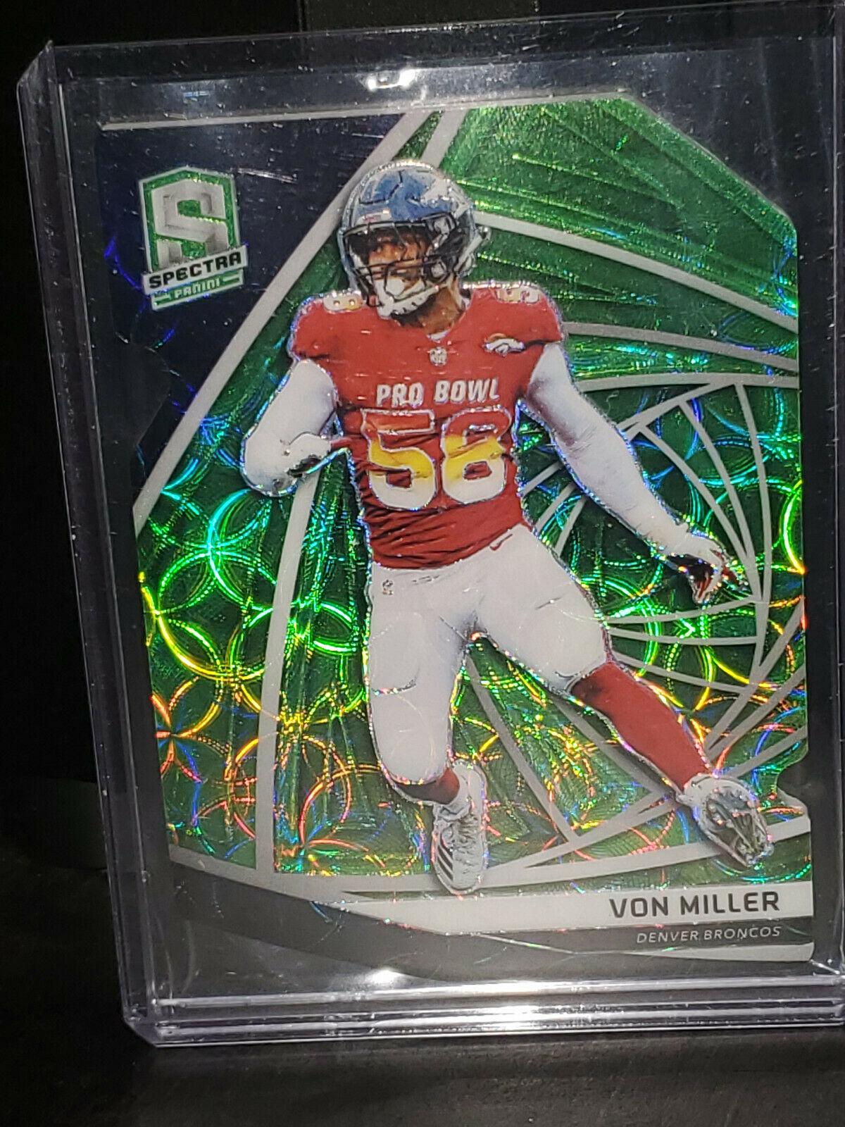 Von Miller [Neon Green Die-Cut] #92