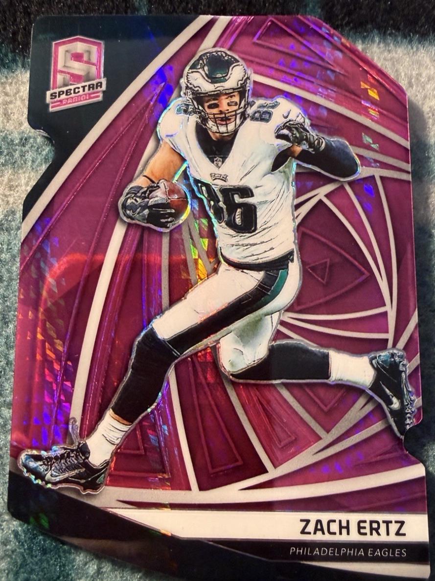 Zach Ertz [Neon Pink Die-Cut] #30