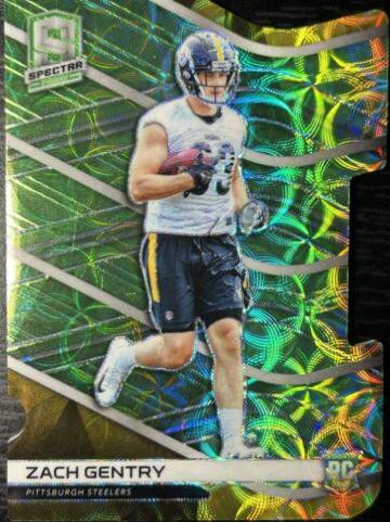 Zach Gentry [Neon Green Die-Cut] #200