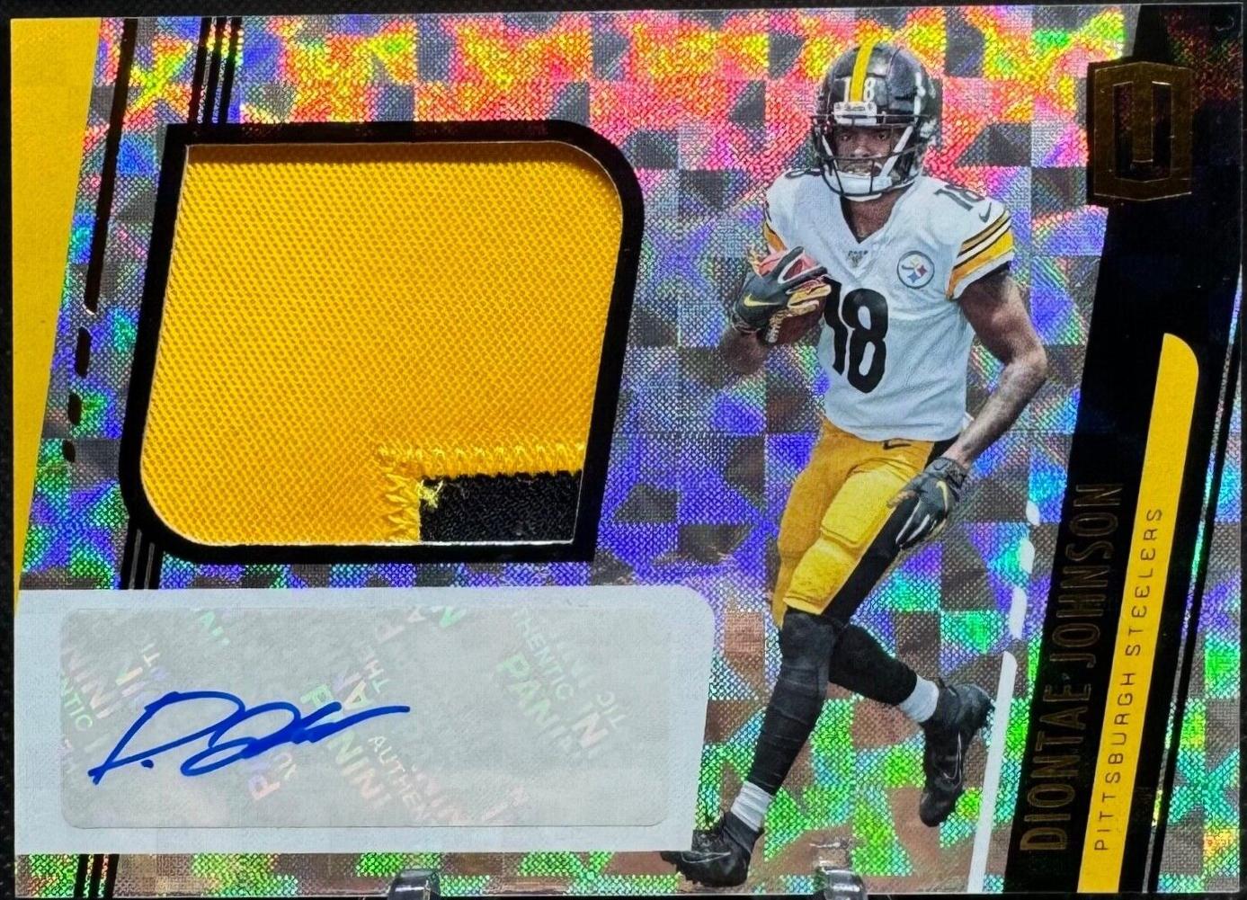 Diontae Johnson [Autograph Jersey Hyper] #323